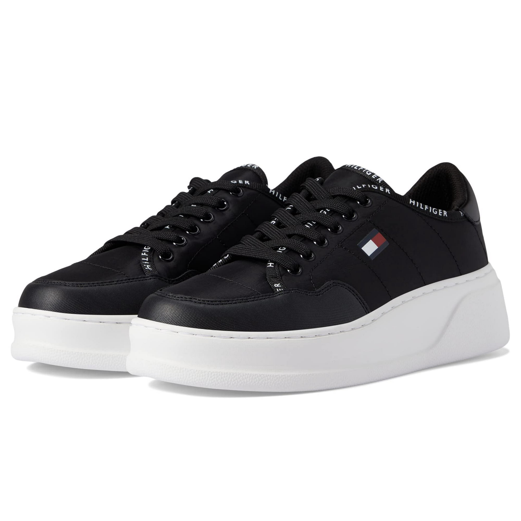Zapatilla Tommy Hilfiger Grazie2 Para Mujer, Color Negro, Talla 35