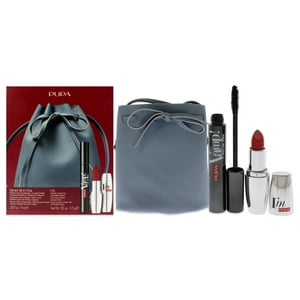 Pupa Milano - ¡Vamp! Todo En Uno Y Estoy Listo Por Para Mujer - ¡Amplitud! Máscara Todo En Uno - Negro, Lápiz Labial -, Bolsa De Cubo