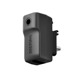 Adaptador De Micrófono Insta360 X3 Para Puertos De Audio Tipo C Y 3.5 Mm