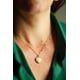 thumbnail image 3 of Colgante Corazon Zirconias Blanco Amor Chapado En Oro 18k, 3 of 3