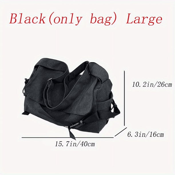 Travel in Style with our Vintage Canvas Messenger Bag - Perfect for Men's Everyday Use, School and Travel Needs!