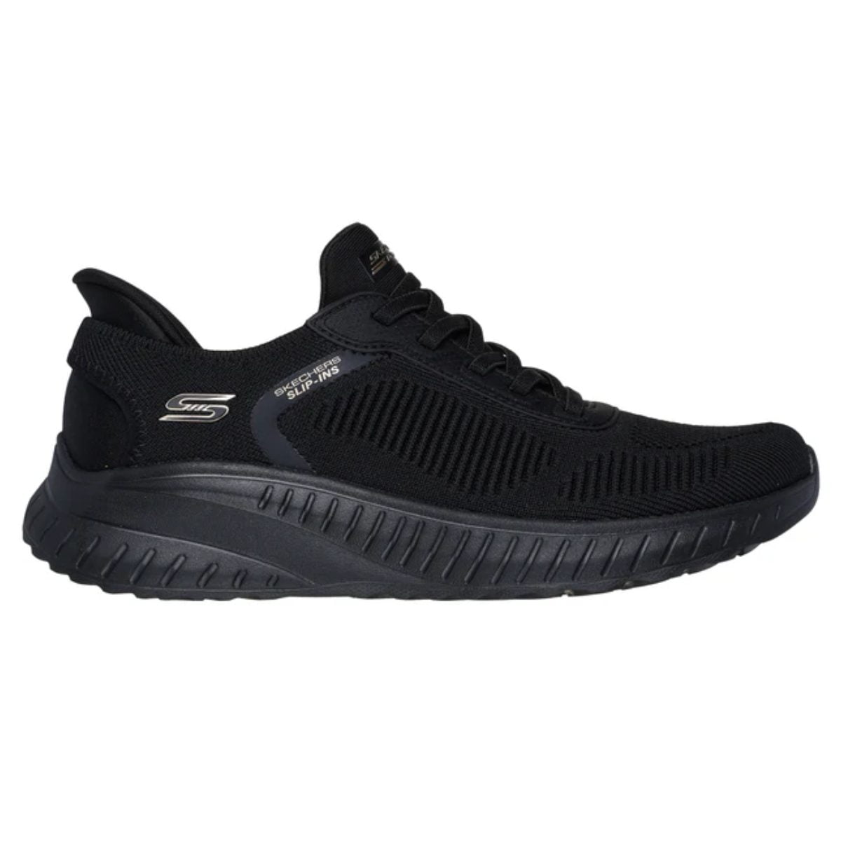 Zapatillas Urbanas Skechers Bobs Squad Chaos Mujer | 117497-bbk - Talla 40