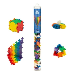 Construction Building Toy Plus Plus, 70 Piezas, Mezcla De Colores Básicos