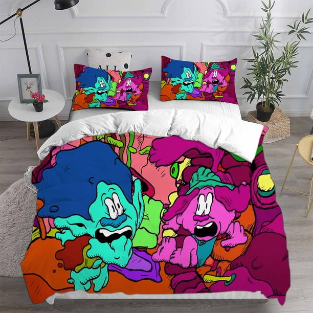 Anime Magic Elf Bedding Sets 3D Print Comforter Quilt Bed Cover Duvet Cover Pillow Case 2-3 Pieces Sets Kids Adult Size