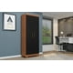 thumbnail image 3 of Estante Con Puertas Multiuso Natura Negro Zanzini, 3 of 3