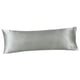 thumbnail image 3 of Funda De Almohada De Cuerpo Satinado Sin Cremallera 20x54 Pulgadas Para La Piel Del Dormitorio Relajante Gris Claro, 3 of 5