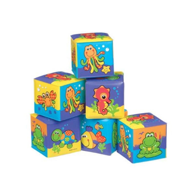 Playgro - Juguete Cubos Baño Multicolor