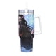 thumbnail image 2 of Demon Slayer: Nezuko Vaso aislado de acero inoxidable con asa, diseño temático, regalo para familia, amigos y fans; incluye pajita y encaja en el portavasos estándar, 40 oz, 2 of 6