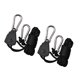 thumbnail image 4 of Correas De Amarre Para Kayak, 2 Uds., Canoa, Proa Y Popa, Resistentes, 8 Pies, Color Negro, 4 of 5