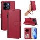 thumbnail image 1 of Funda con Billetera para [Xiaomi Redmi 13C 4G/5G] con Bolsillo Zipper y Tarjetero Rojo, 1 of 6