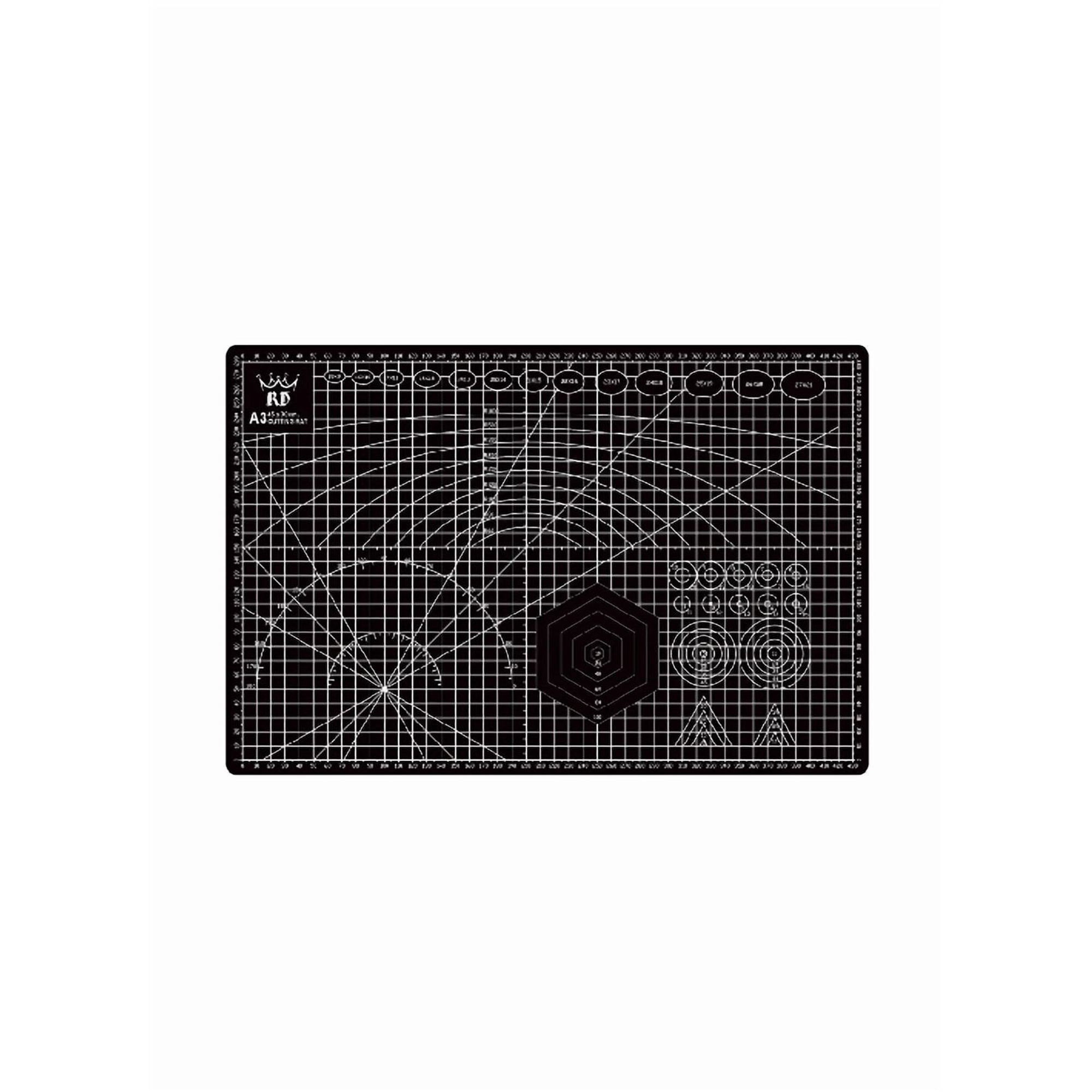Genérico - Base Tabla Tablero De Corte A3 Medidas 45x30 Cm Color Negro