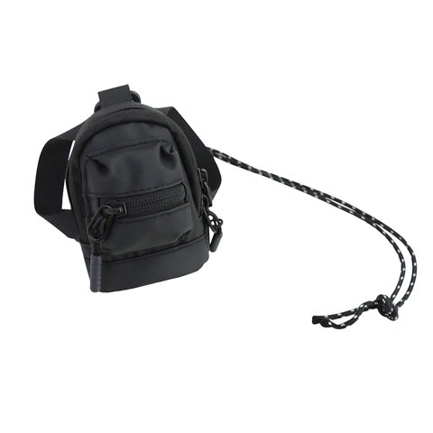 Magideal - Bolsa Colgante Para El Pecho, Bolsa De Almacenamiento Para Llaves, Caja, Riñonera, Tarjetero De Moda, Estuche De Transporte Para Auriculares Para Caza Negro