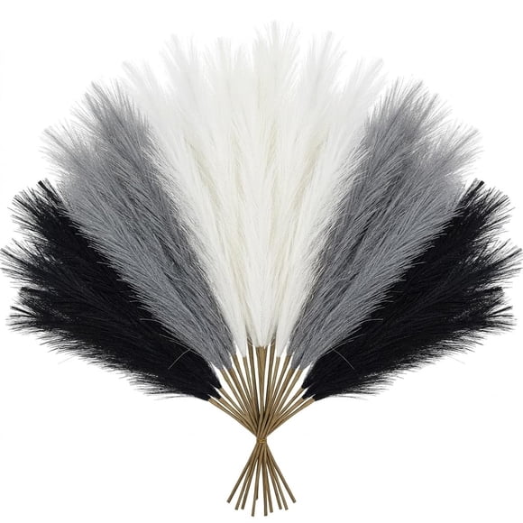 Hierba de Pampas Artificial Cong He 55 cm – Juego de 30 Piezas