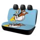 thumbnail image 1 of Tennessee Tuxedo y Sus Cuentos-theme Car Rear Seat Covers Back Elastic Flexible Car Seat Covers Decorative Fits Most Cars 120x59x76cm, 1 of 6