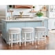 thumbnail image 5 of Taburete de bar New Ridge Home Goods Chapman 26, madera blanca, 5 of 6