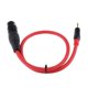 thumbnail image 2 of 3.5mm 1/8 "Macho A 3 PIN XLR FAYA FEM MICRóPHONE CABLE DE AUDIO 50 CM, 2 of 5