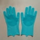 thumbnail image 1 of Effortlessly Clean Your Dishes with our Waterproof and Insulated Silicone Dishwashing Gloves - Includes Bonus Dishwashing Brush! Perfect for Housework Cleaning - 1 Pair, 1 of 5