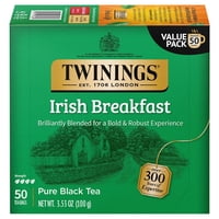 Té Negro Tea Twinings Irish Breakfast, 50 Bolsitas