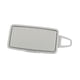 thumbnail image 3 of Cubierta Del Espejo De Cortesía Para Parasol Del Lado Izquierdo Del Pasajero Para Mercedes-Benz Clase B W246 Ml/GL W166 Gris Claro, 3 of 5