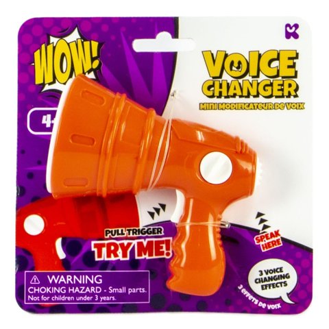 Voice Changer Keycraft Mini 3 Efectos De Cambio De Voz Para Niños