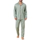 thumbnail image 1 of INSPIRE CHIC Conjunto de Pijamas para Hombre de 2 Piezas con Bolsillo y Patrón de Manga Larga M Verde Claro, 1 of 5