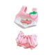 thumbnail image 1 of Conjunto De 2 Piezas De Chaleco De Peluche Para Muñeca, Decoración Práctica, Lindo Disfraz Para Muñeca Niña, Color Rosa, 1 of 3