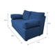 thumbnail image 3 of Sofa Elle 2 Cuerpos Chenille Azul, 3 of 3