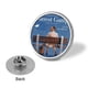 thumbnail image 3 of Forrest Gump-Theme Round Button Badge: Premium Metal Construction, Ideal for High-End Events 2.8 cm, 3 of 6