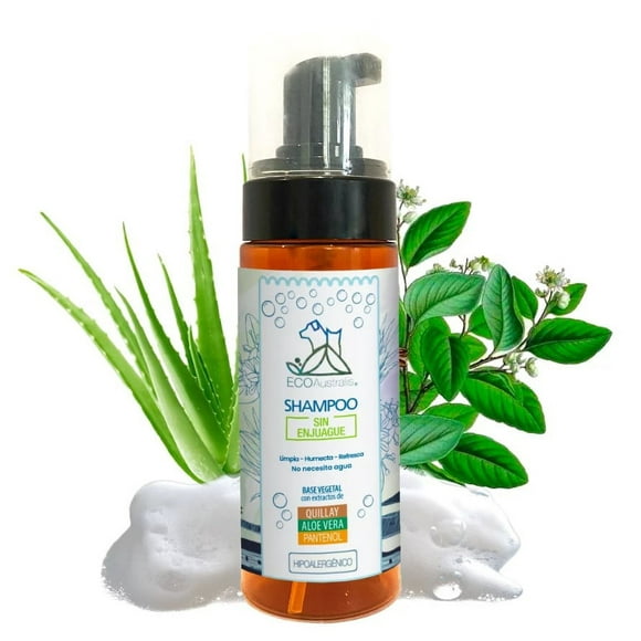 Shampoo sin Enjuague Quillay Aloe y Pantenol ECOAustralis  (160 mL)