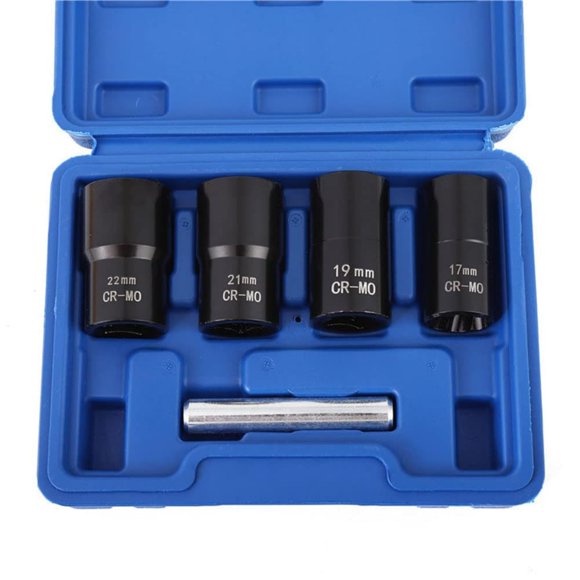 Juego Extractor de Tuercas y Pernos de Impacto LSLANSOON 17-22mm 5 piezas