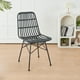 thumbnail image 2 of Pack 4 Sillas Grecia | Diseño en Rattan color Negro, 2 of 8