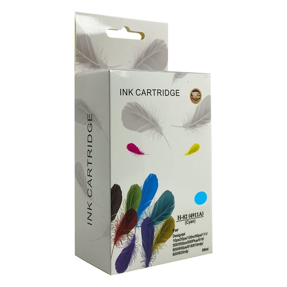 Tinta Cian Alternativa Para Hp 82 H-82 Designjet 10 510 800 815mfp