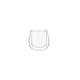 thumbnail image 2 of Set 4 Tazas Vidrio Doble Pared Espresso 80 ml Simplit, 2 of 8