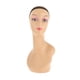thumbnail image 1 of Cabeza De Maniquí Cabeza De Cabello De Cosmetología Afroamericana Marrón Izquierda Rosa Roja, 1 of 5