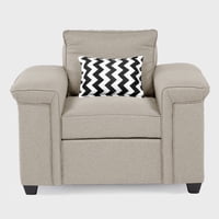 Muebles Cottoni - Butaca 1 Cuerpo Sicilia Tela Beige