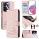 thumbnail image 1 of Funda tipo cartera FOXDOCK para Realme note 60 4G con soporte, ranuras, RFID, diseño de gato, 1 of 5