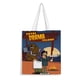 thumbnail image 1 of Total Drama Island Bolso de tela con estampado de lienzo para mujer, bolsa de compras reutilizable y estética, con cremallera interior, regalo para mujer,40*40cm., 1 of 6