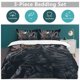 thumbnail image 5 of Venom Bedding Comforter Sets 3-Piece Bedding Set Soft Warm Bed Set for Bedroom All Season, 5 of 5