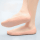 thumbnail image 3 of Medias Protectoras Plantillas De Pies De Silicona Hidratante Color Nude Tamaño De La Plantilla Unico, 3 of 3