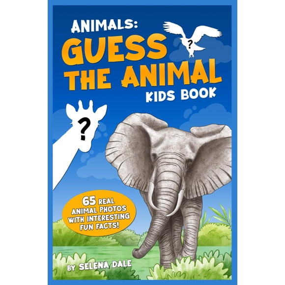 Libro CREATESPACE Animals: Guess the Animal Kids con 65 fotos