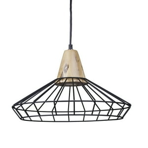 Genérico - Lámpara Colgante Blix Metal Negro E-27