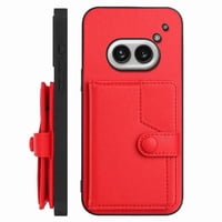 Foxdock Funda Para Nothing Phone 2A Con Bloqueo Rfid - Diseño Elegante Con Cierre De Botón