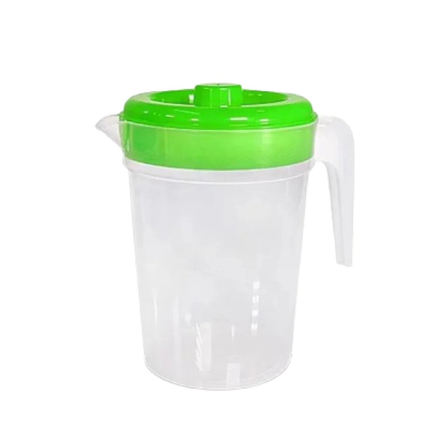 Genérico - Jarro Para Agua Jugo 4 Litros Facetado Tapa Color