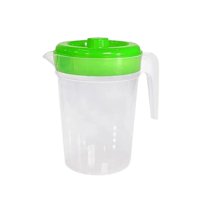 Genérico - Jarro Para Agua Jugo 4 Litros Facetado Tapa Color