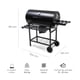 thumbnail image 3 of Parrilla Tambor a Carbón Relan BBQ Black con Tapa y Ruedas, 3 of 16