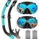 thumbnail image 1 of Set de snorkel Jwintee para adulto con tubo seco y vidrio templado, 1 of 3