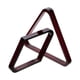 thumbnail image 3 of Juego de Estantes para Bolas de Billar Planas de 2 Piezas, Estantes para Bolas Triangulares, Sólidos para Accesorios, Suministros, Bolas Estándar, Jue Rojo, 3 of 5