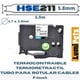 thumbnail image 1 of Cinta Termocontraible HSe-211 Alternativa Brother | 5.8 mm | Blanca, 1 of 5