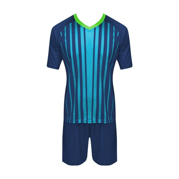 Set Cam+Short Cafu Club Azul Marino-Celeste Adu L
