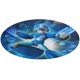 thumbnail image 1 of Mega Man Megaman Alfombra Redonda de Felpa Coral, Antideslizante, No Desprende Pelusas, Lavable y Duradera para Salón, Dormitorio y Habitación de Niños 60cm, 1 of 6